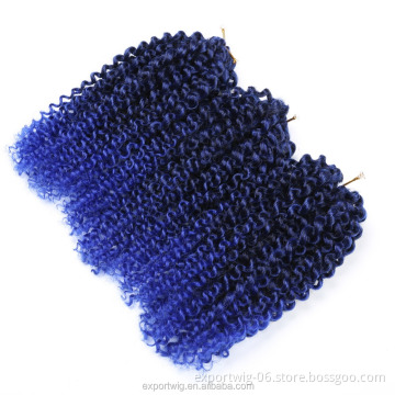 8 Inch MaliBob Crochet Braids Extensions Afro Kinky Braiding Hair Jerry Crochet Curl Braid Hair